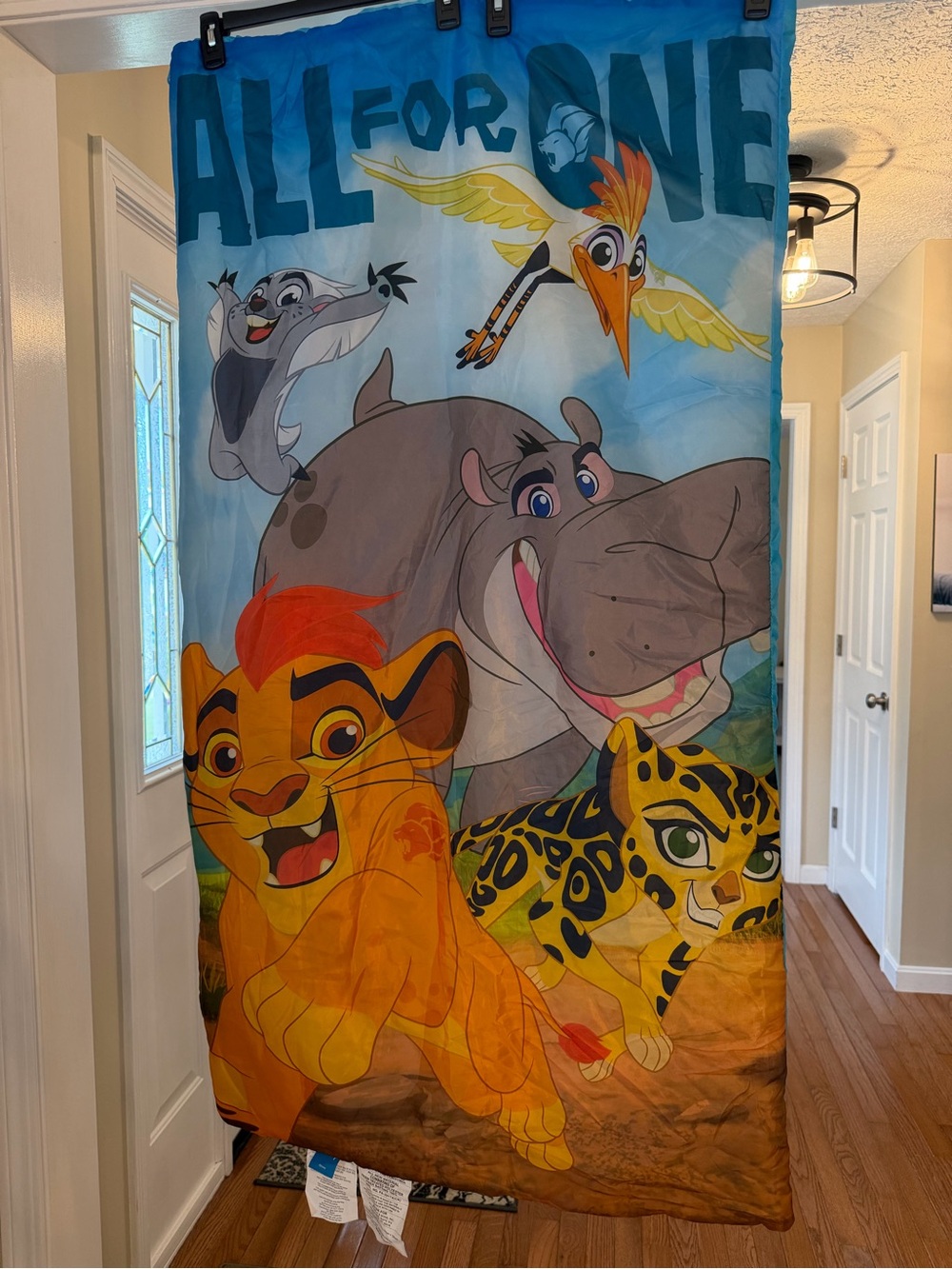 The Lion Guard Rare Sleeping Bag and Backpack Style Carrying Bag